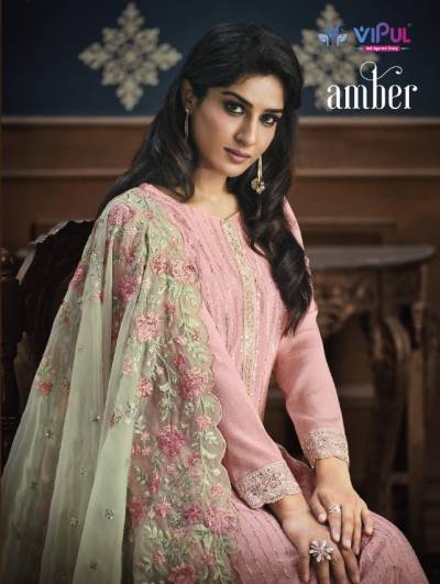 Amber By Vipul Designer Partywear Salwar Kameez Collection